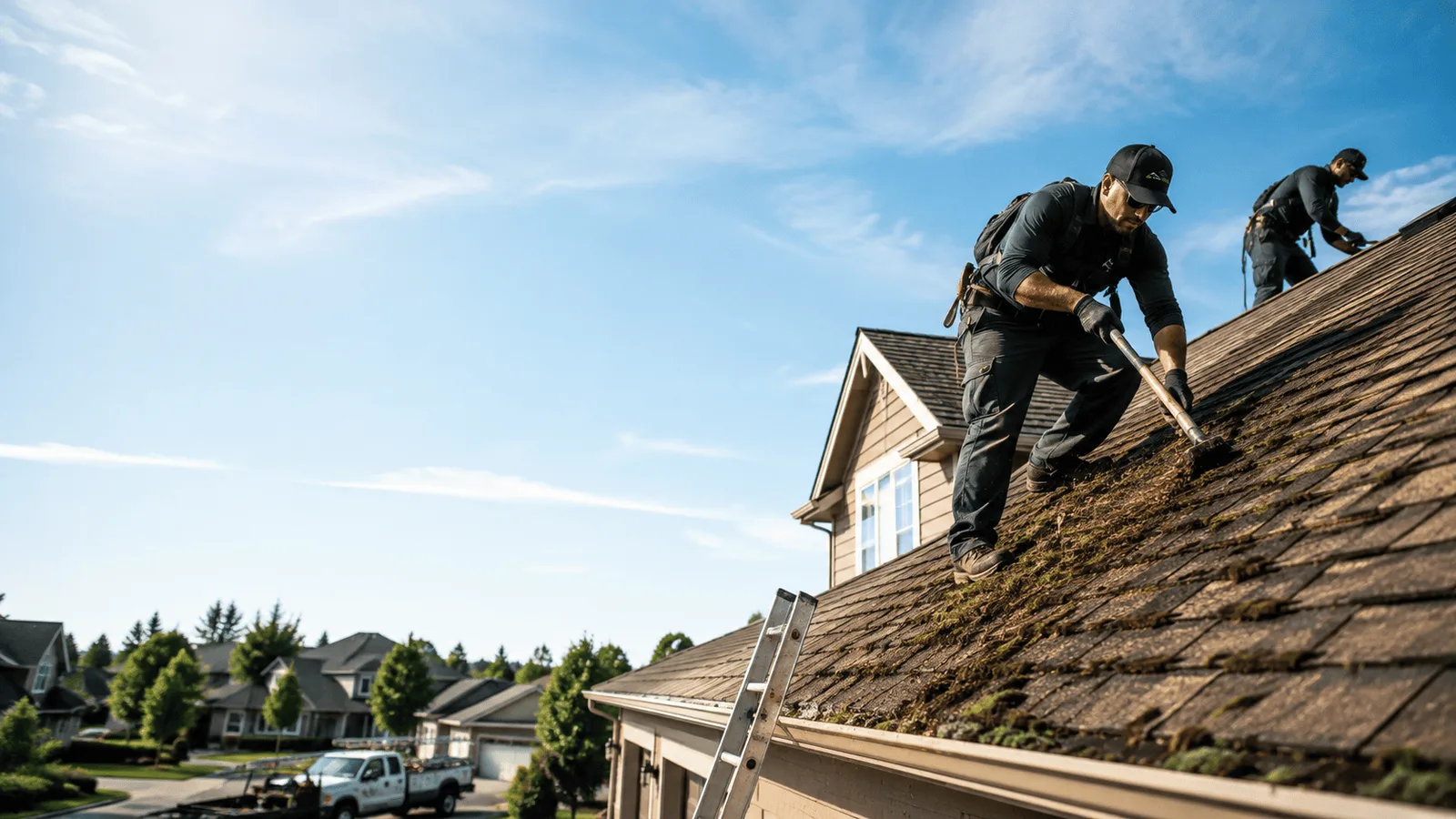 Roof Moss Removal in Woodson, AR near me